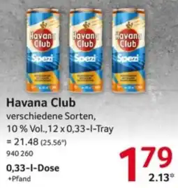 Selgros Havana Club Spezi Angebot