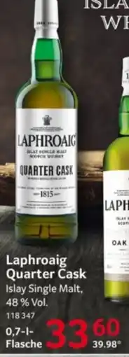 Selgros Laphroaig Quarter Cask Angebot