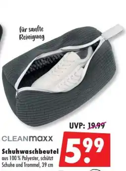 Mäc Geiz CLEANmaxx Schuhwaschbeutel Angebot
