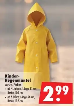 Mäc Geiz Kinder-Regenmantel Angebot