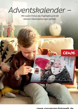 Rossmann Adventskalender - ceWE Angebot