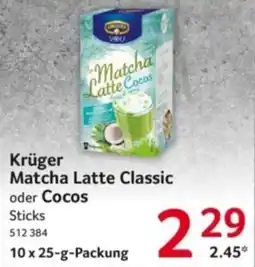Selgros Krüger Matcha Latte Classic Angebot