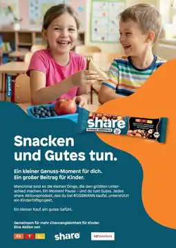 Rossmann share SCHOKO MEERSALZ Angebot