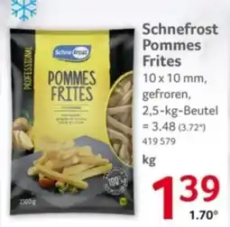 Selgros Schneefrost Pommes Frites Angebot