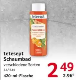 Selgros tetesept Schaumbad Angebot