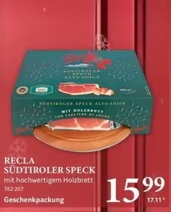 RECLA SÜDTIROLER SPECK