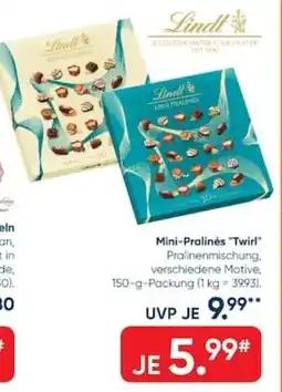 Galeria Lindt Mini-Pralinen "Twirl" Angebot