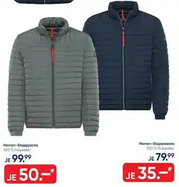Galeria Herren-Steppjacke Angebot