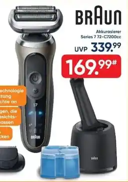 Galeria BRAUN Akkurasierer Series 7 72-C7200cc Angebot