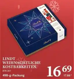 Selgros Lindt Weihnachtliche Kostbarkeiten Angebot
