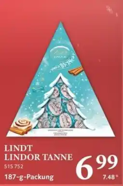 Selgros LINDT LINDOR TANNE Angebot