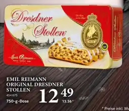 Selgros EMIL REIMANN ORIGINAL DRESDNER STOLLEN Angebot