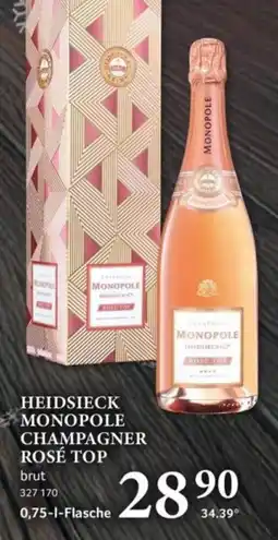 Selgros Heidsieck monopole champagner rosé top Angebot