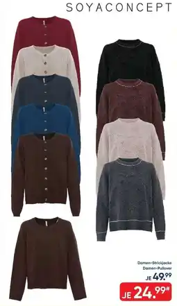 Galeria SOYA CONCEPT Damen-Strickjacke Damen-Pullover Angebot