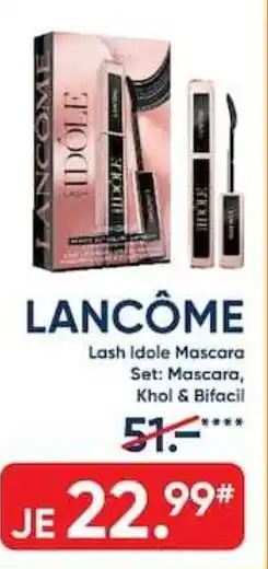 LANCÔME Lash Idole Mascara Set: Mascara, Khol & Bifacial