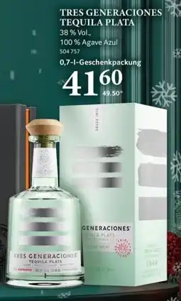 Selgros Tres generaciones tequila plata Angebot