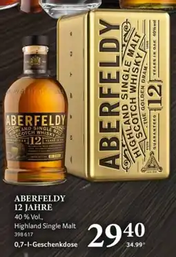Selgros Aberfeldy 12 Jahre Angebot