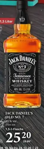 Selgros JACK DANIEL'S OLD NO. 7 Angebot