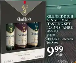 Selgros Glenfiddich Single Malt Tasting Set Angebot