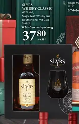 Selgros Slyrs whisky classic Angebot