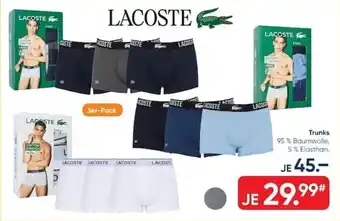 LACOSTE Trunks