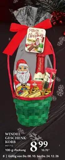 Selgros WINDEL GESCHENK-KORB Angebot