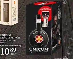 Selgros UNICUM Kräuterlikör Angebot