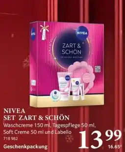 Selgros NIVEA SET ZART & SCHÖN Angebot