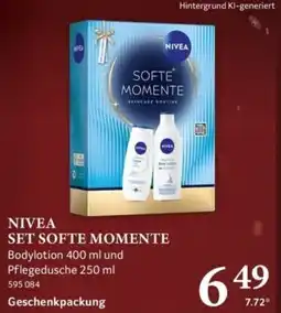 Selgros NIVEA SET SOFTE MOMENTE Angebot