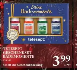 Selgros TETESEPT GESCHENKSET BADEMOMENTE Angebot