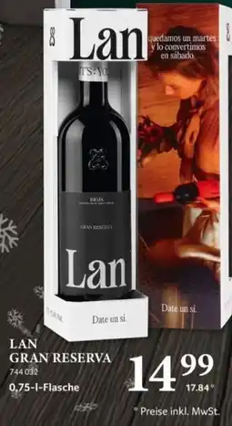 Selgros LAN GRAN RESERVA Angebot