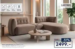Möbel Rieger Polster-Eckkombination, LASCONDO handmade Angebot