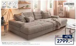 Möbel Rieger Big-Sofa, Bezug Stoff Roma taupe Angebot