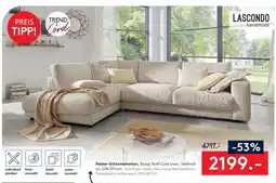 Möbel Rieger LASCONDO Polster-Eckkombination Angebot