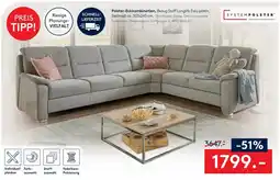 Möbel Rieger SYSTEMPOLSTER Polster-Eckkombination Angebot