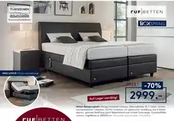 Möbel Rieger Motor-Boxspringbett Angebot