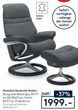 Möbel Rieger Stressless Sessel mit Hocker Angebot