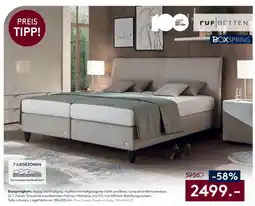 Möbel Rieger Boxspringbett von Ruf Betten Angebot