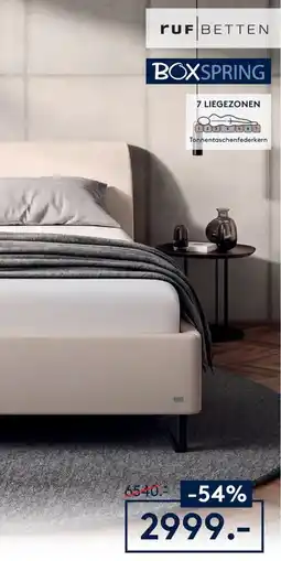 Möbel Rieger Boxspringbett Angebot
