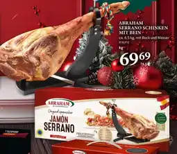 Selgros Abraham serrano schinken mit bein Angebot