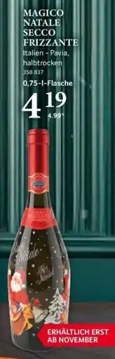 Selgros Magico Natale Secco Frizzante Angebot