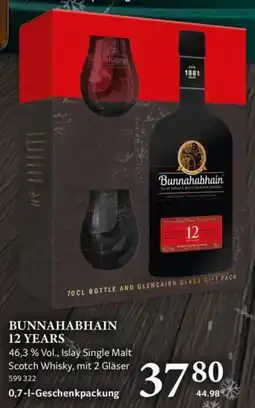 Selgros Bunnahabhain 12 years Angebot