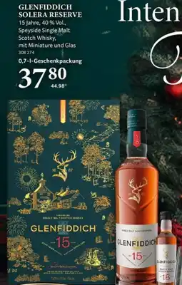 Selgros Glenfiddich solera reserve Angebot