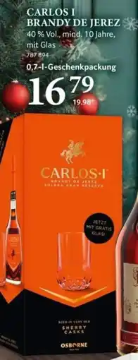 Selgros CARLOS I Brandy de Jerez Angebot