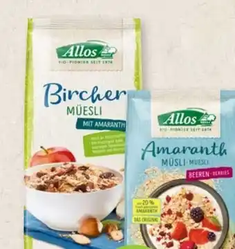 Biomarkt Bio-Müsli Angebot