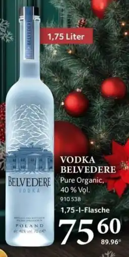 Selgros Vodka belvedere Angebot