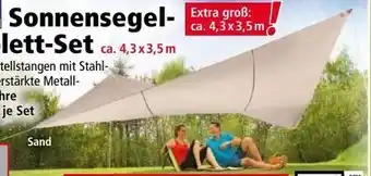 Norma Sonnensegel-Komplett-Set Angebot