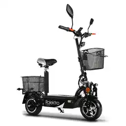 Netto Marken-Discount Rolektro, E-Joy 20, Schwarz, 36V-12AH Bleigel Akkus, 500 Watt Angebot