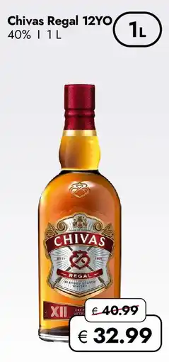 Travel Free Chivas Regal 12YO Angebot