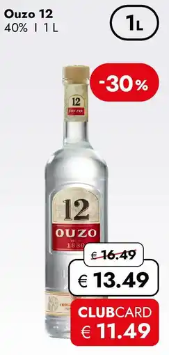 Travel Free Ouzo 12 Angebot